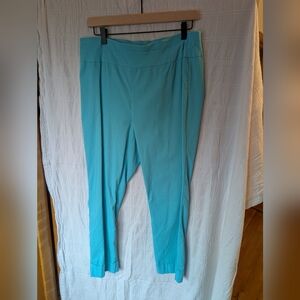 New York & Company Turquoise Capris